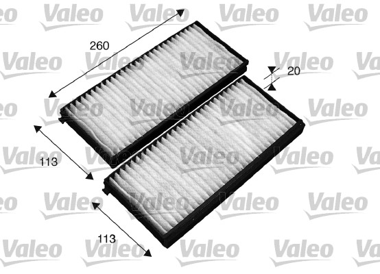 Valeo Interieurfilter 715522