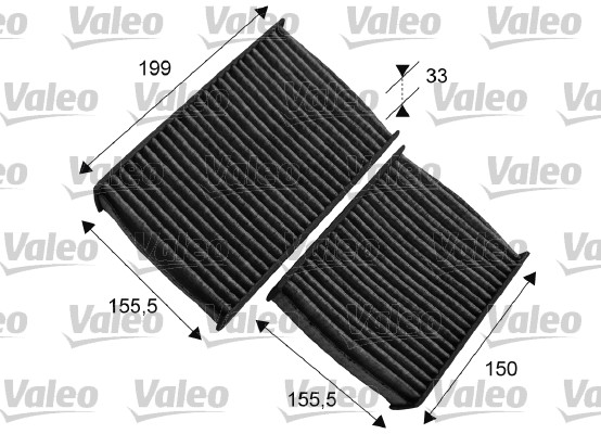 Valeo Interieurfilter 715557