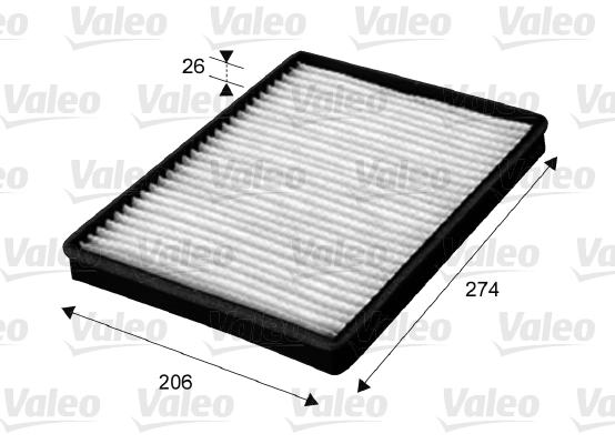 Valeo Interieurfilter 715654