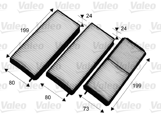 Valeo Interieurfilter 715664