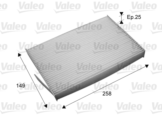 Valeo Interieurfilter 715709