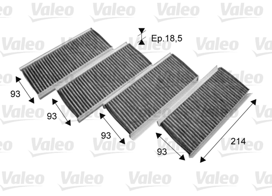 Valeo Interieurfilter 715712