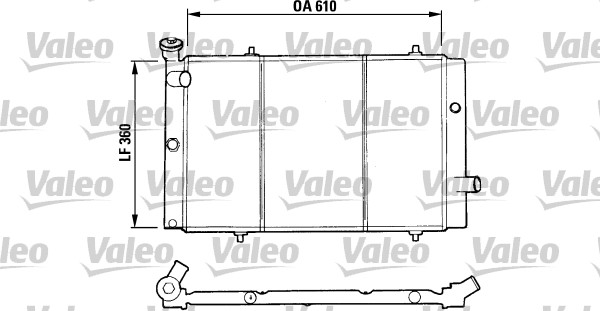 Radiateur Valeo 730015