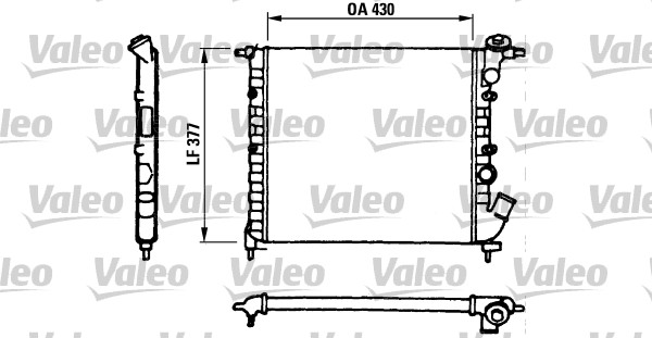 Radiateur Valeo 730055