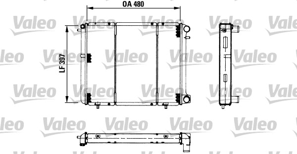 Radiateur Valeo 730180