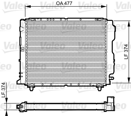 Radiateur Valeo 730319
