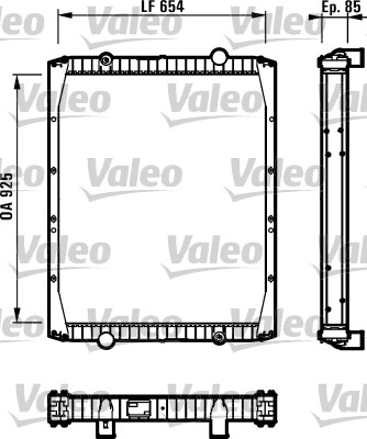 Radiateur Valeo 730337