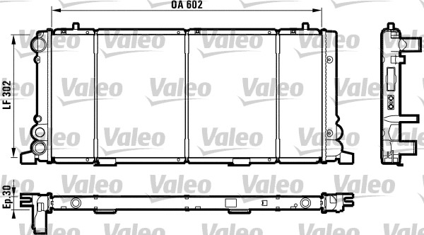 Radiateur Valeo 730349