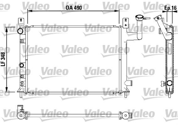 Radiateur Valeo 730404