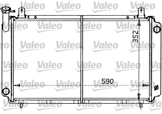 Radiateur Valeo 730407