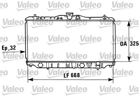 Radiateur Valeo 730430