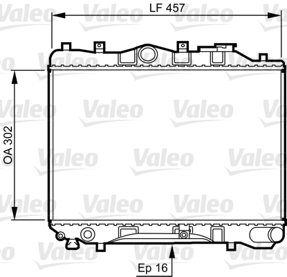 Radiateur Valeo 730436