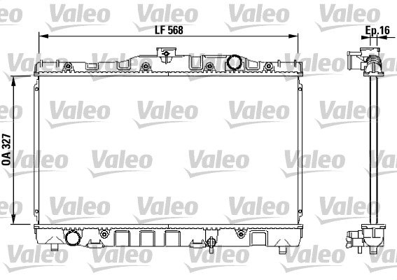 Radiateur Valeo 730468