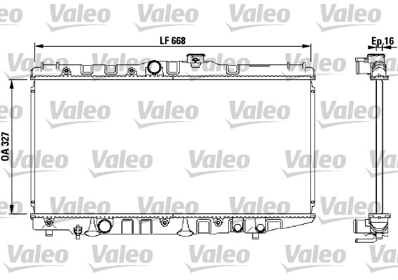Radiateur Valeo 730471