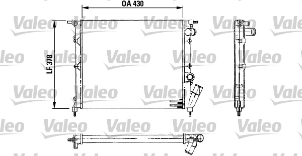 Radiateur Valeo 730499