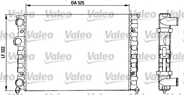 Radiateur Valeo 730504