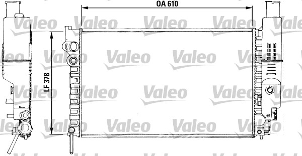 Radiateur Valeo 730512