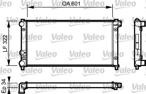 Radiateur Valeo 730542