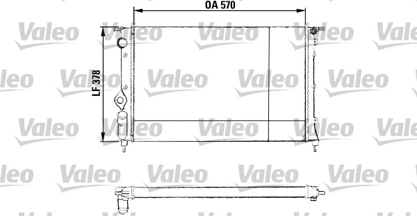 Radiateur Valeo 730551