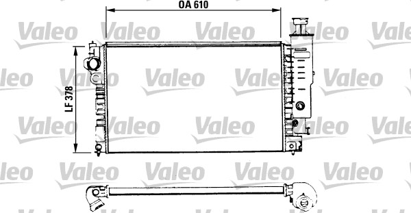 Radiateur Valeo 730575