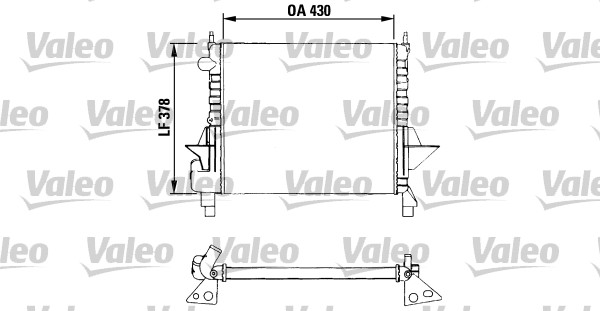 Radiateur Valeo 730633