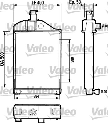 Radiateur Valeo 730805
