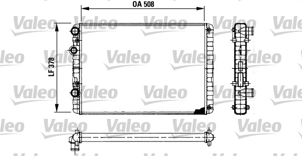 Radiateur Valeo 730954