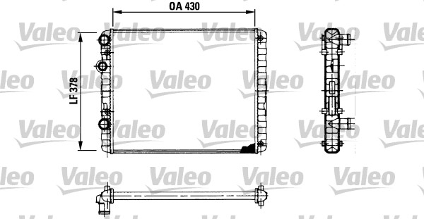 Radiateur Valeo 730956