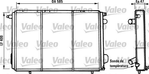 Radiateur Valeo 730973