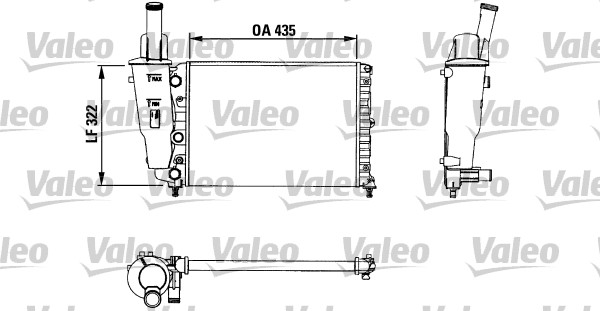 Radiateur Valeo 730976