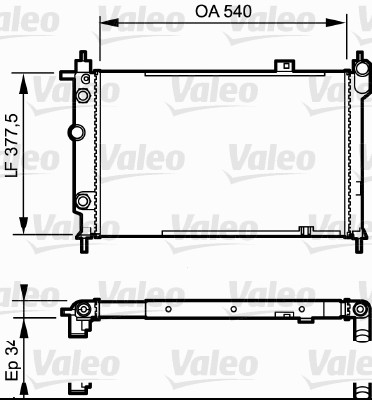 Radiateur Valeo 730994