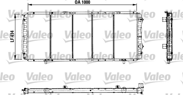 Radiateur Valeo 730999