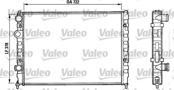 Radiateur Valeo 731006