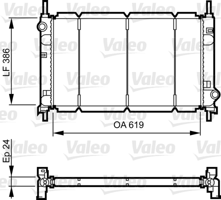 Radiateur Valeo 731011