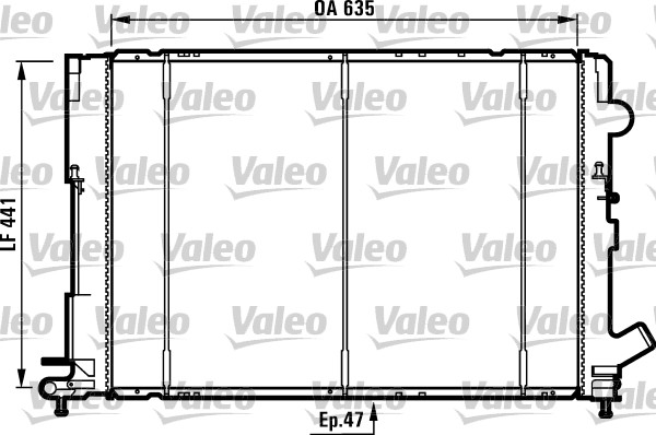 Valeo Radiateur 731161
