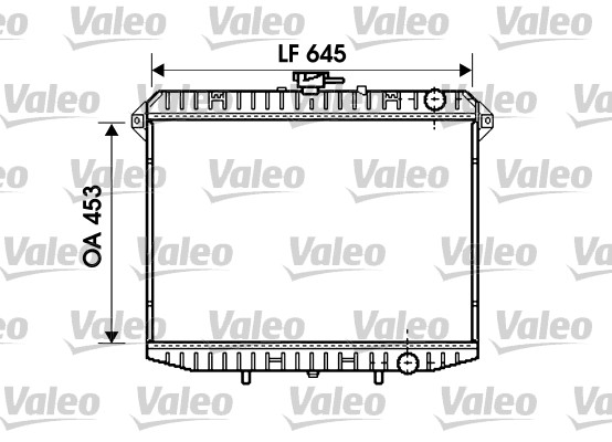 Radiateur Valeo 731261