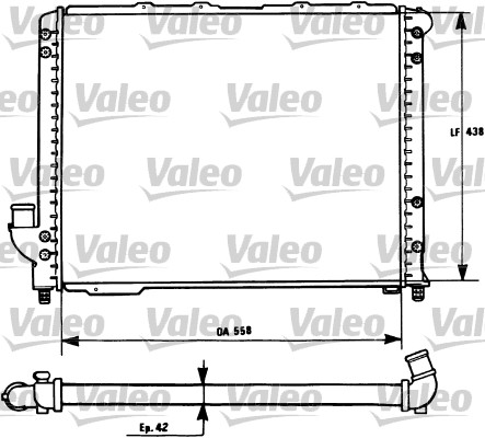 Radiateur Valeo 731278