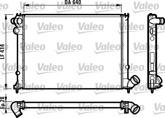 Radiateur Valeo 731381
