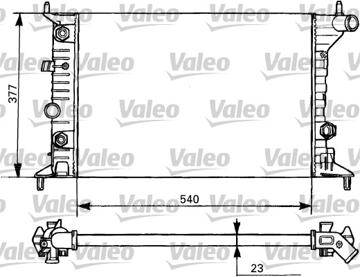 Radiateur Valeo 731393