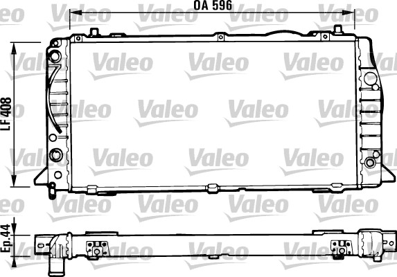 Radiateur Valeo 731428