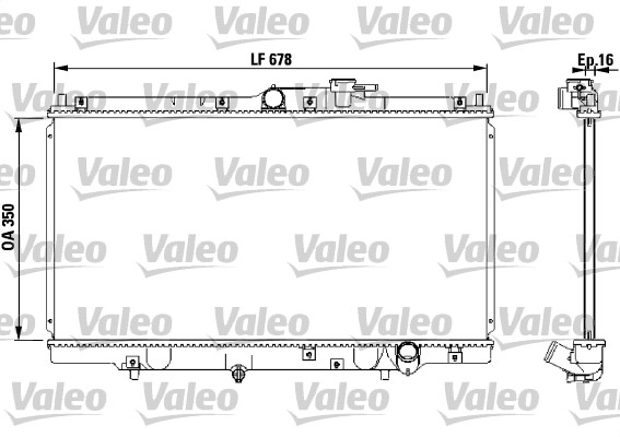 Radiateur Valeo 731471