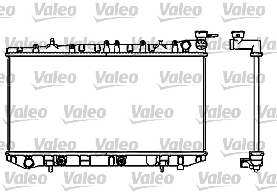 Radiateur Valeo 731662