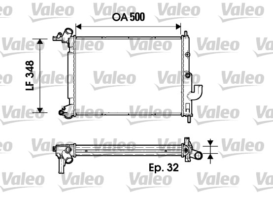 Radiateur Valeo 731846