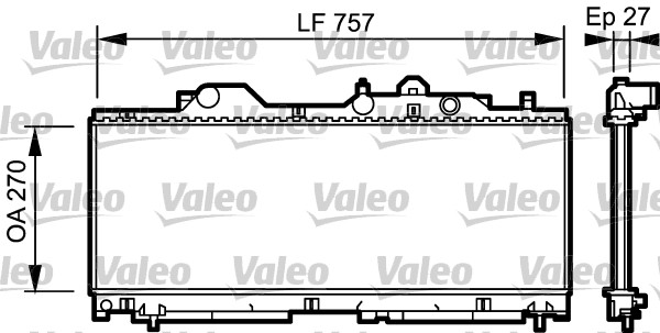 Radiateur Valeo 731977