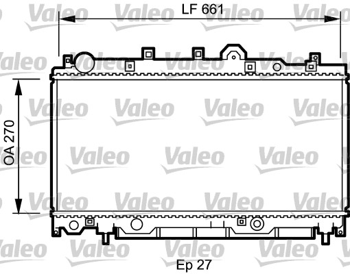 Radiateur Valeo 731978