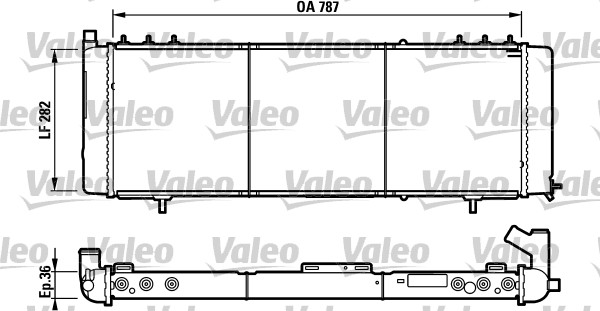 Radiateur Valeo 732312