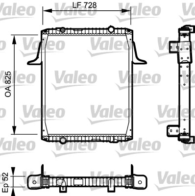 Radiateur Valeo 732329