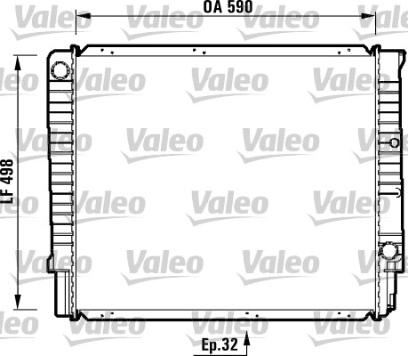 Radiateur Valeo 732369