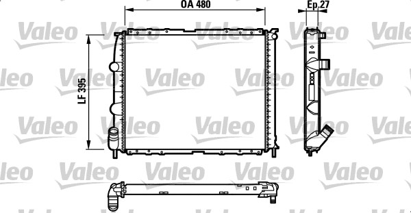 Radiateur Valeo 732387