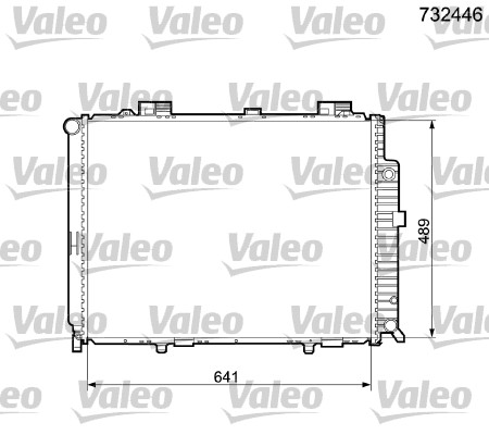 Radiateur Valeo 732446